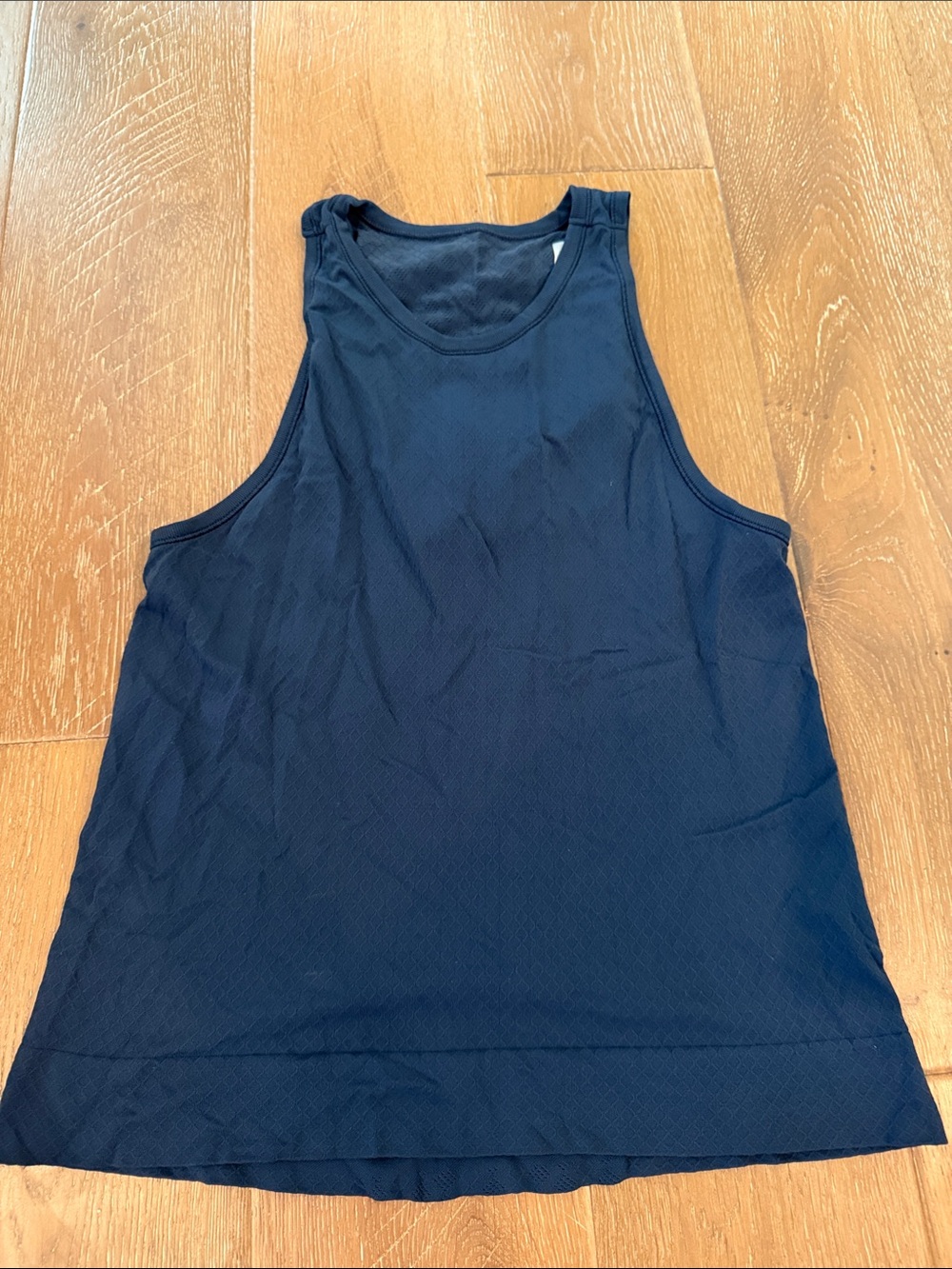 Athleta Navy Blue Racerback Tank Top